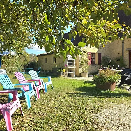 Charmante Maison En Pierre Pres De Sarlat Avec Jardin, Animaux Acceptes - Fr-1-616-145 Lantställe *
